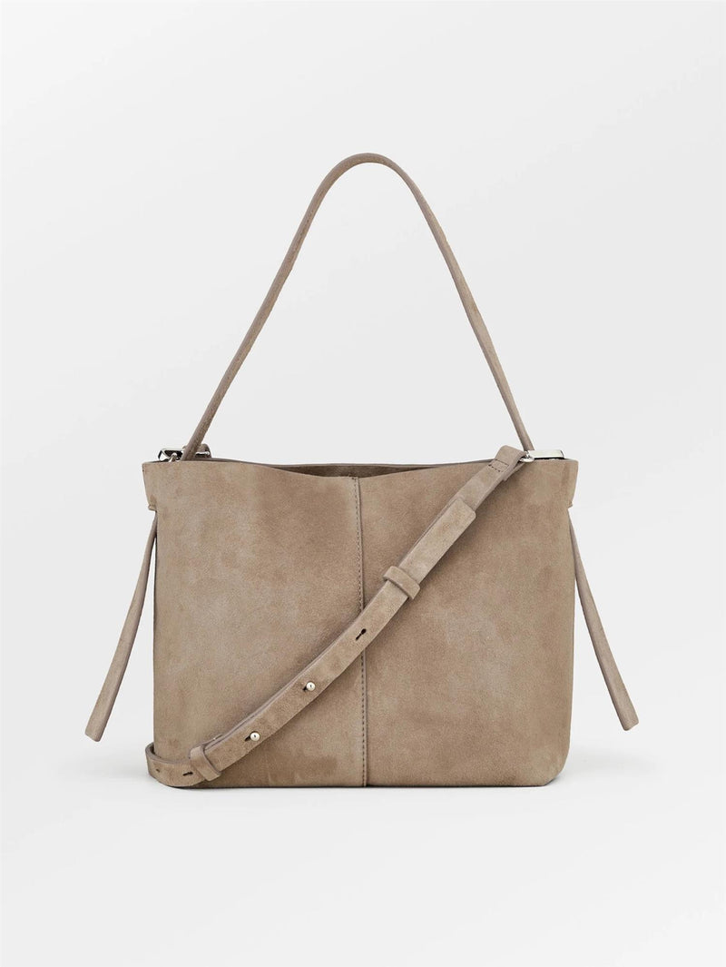 Suede Fraya Small Bag Moral Grey