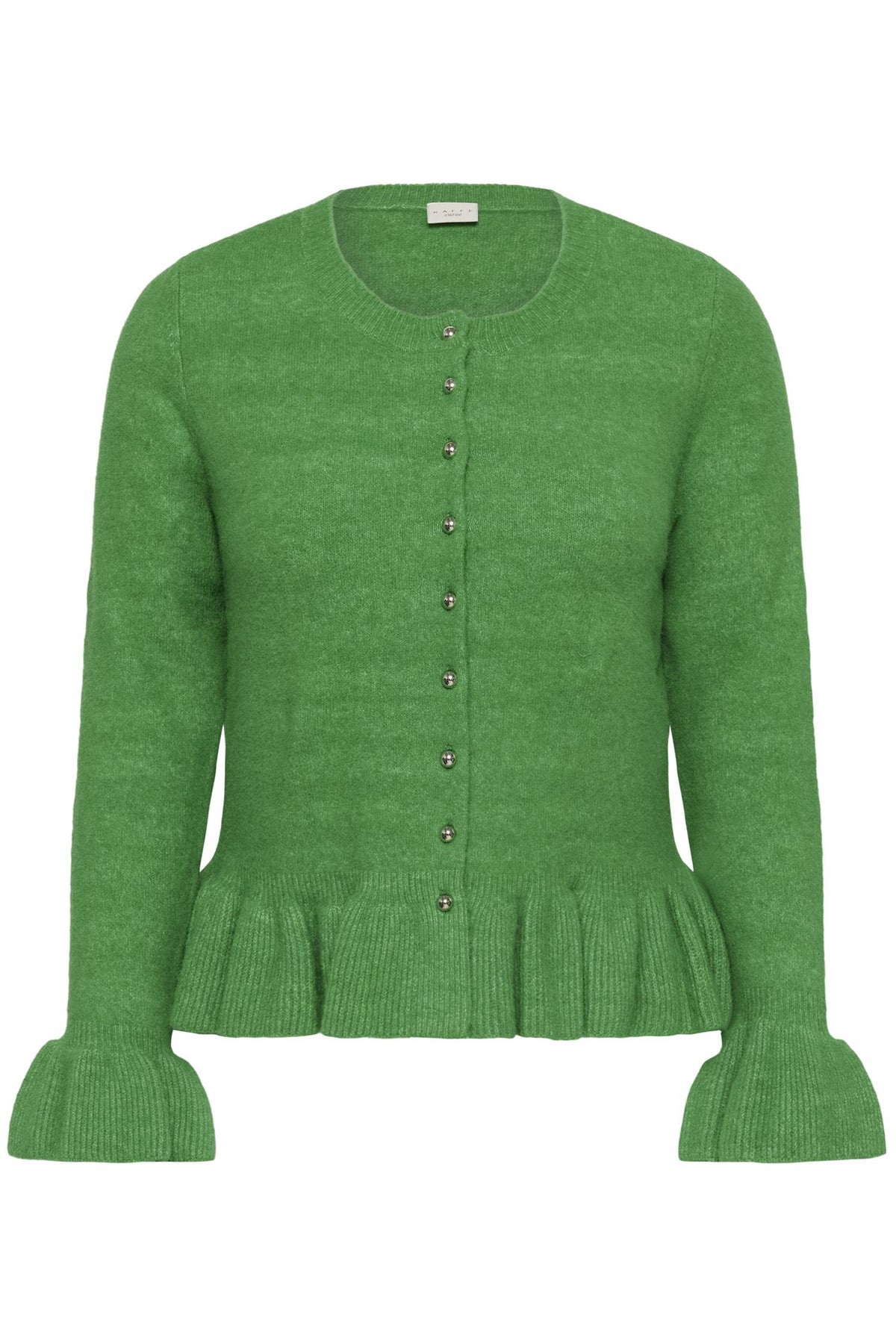 KCemmi Frill Cardigan Bright Green