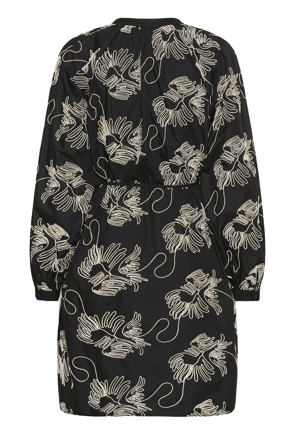 KAvinie Dress Black Chalk Embr