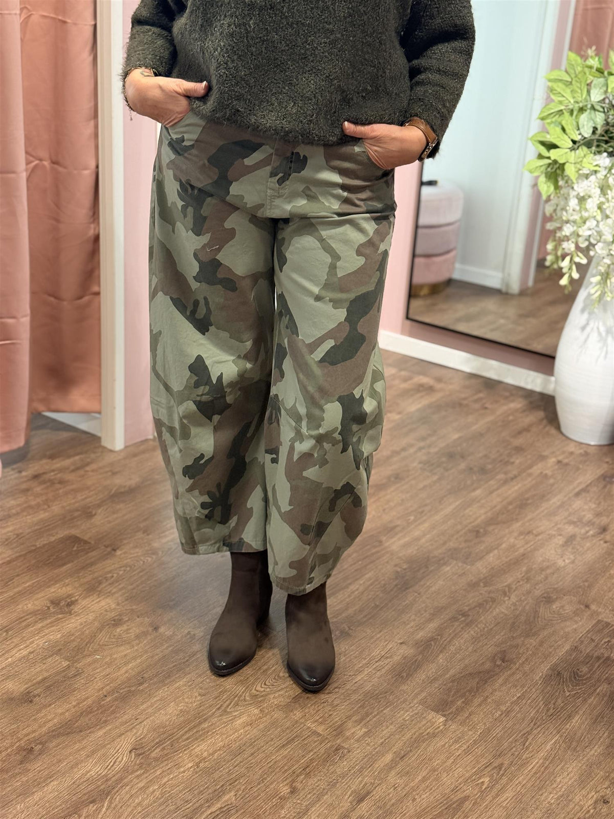 Jeans Green Camo Wild Balo