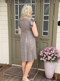 Malou Lin Dress Fango