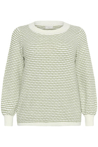 KCeliona Knit Pullover Oil Green