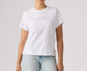 Levis T-shirt Perfect Tee - Rhinestone Logo
