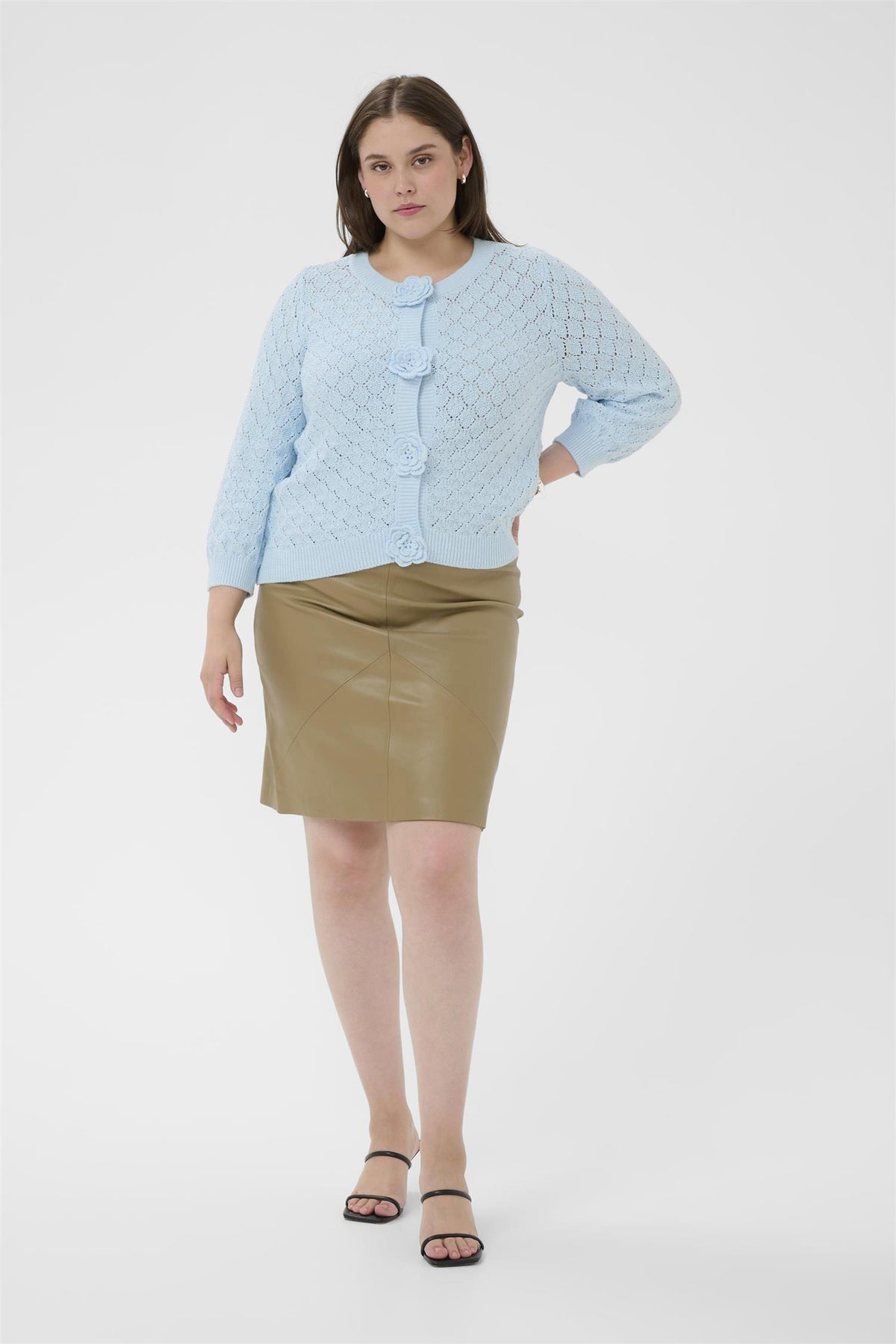KCkathrina Knit Cardigan Blue