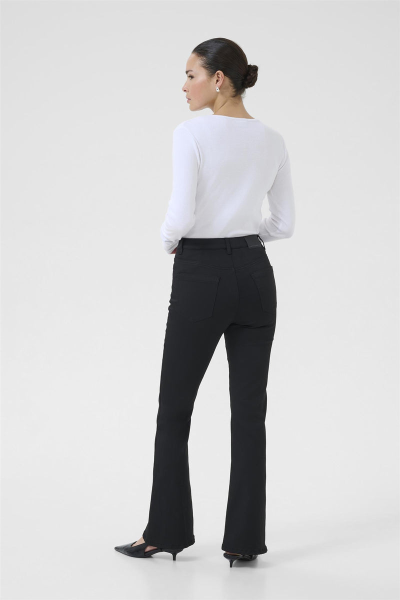 KAforest HW Slim Fit Jeans Black