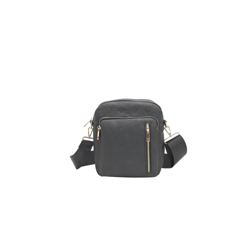 Stor Citybag Mønster, Sort