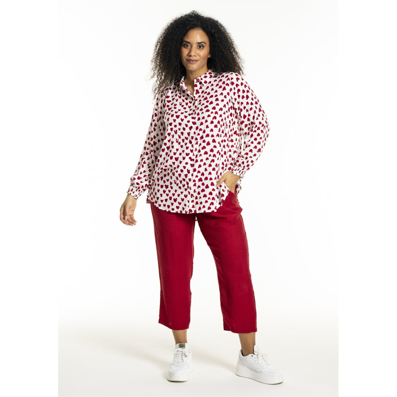 SBitta Shirt Hjerter Rød