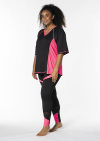 SFitness T-shirt Black/Pink