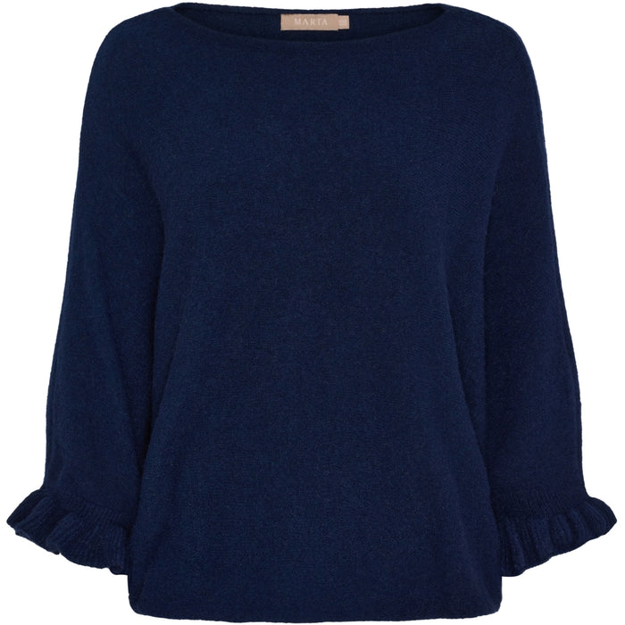 MdcElderflower Knit Blue