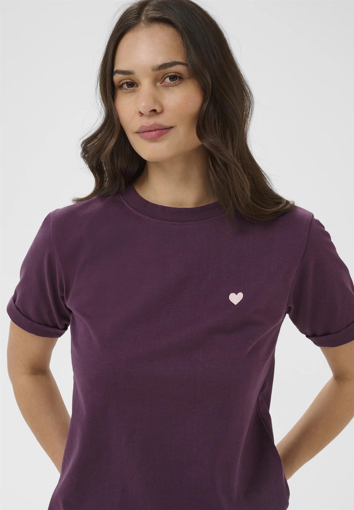 KAheart T-Shirt - Blackberry