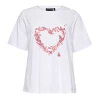 SBella T-Shirt with print Red