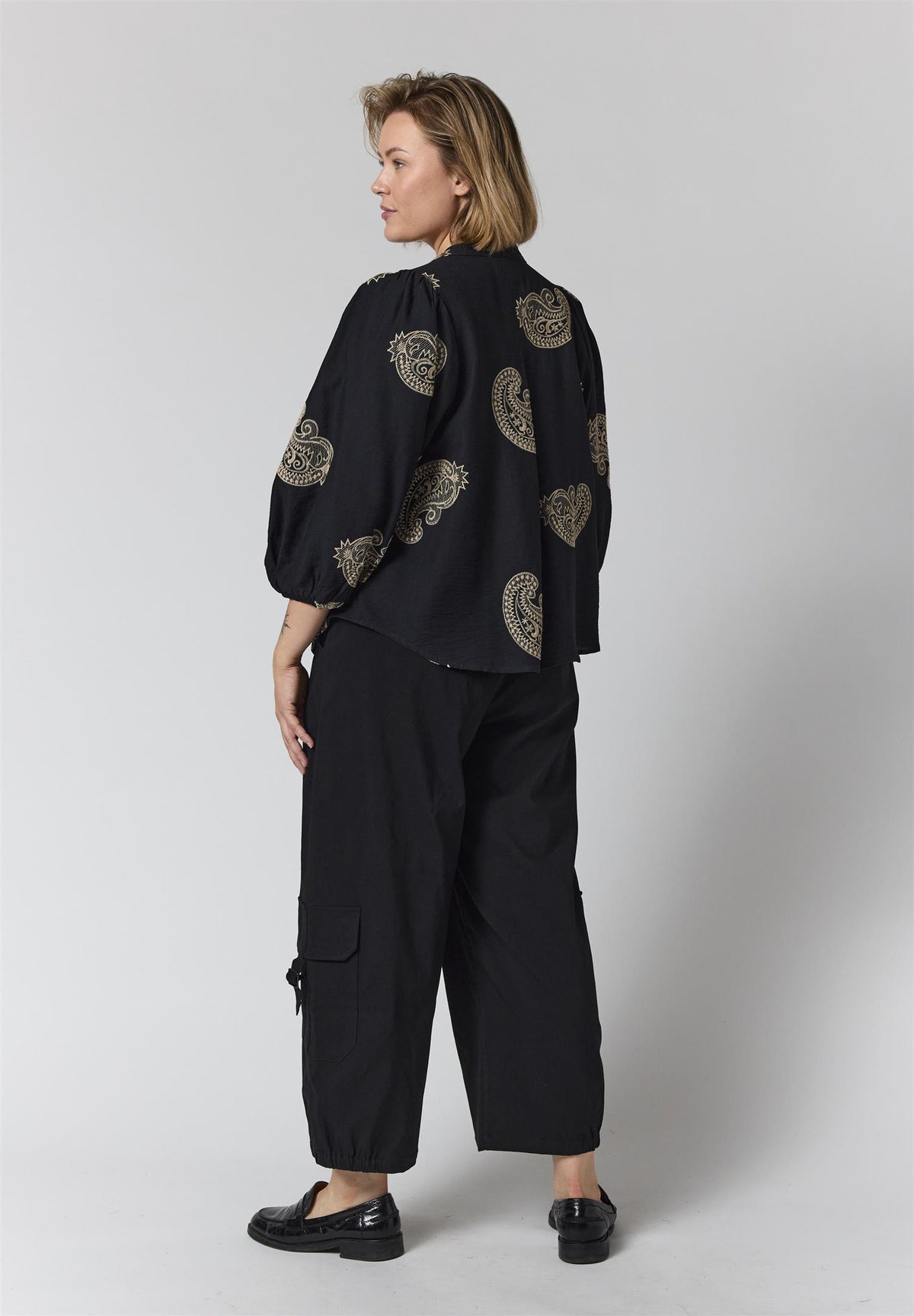 GVilde Blouse Black/Sand
