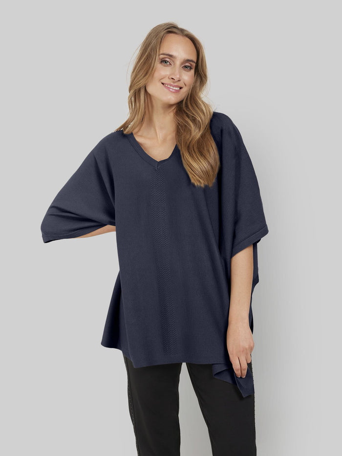 Poncho Midnight Blue