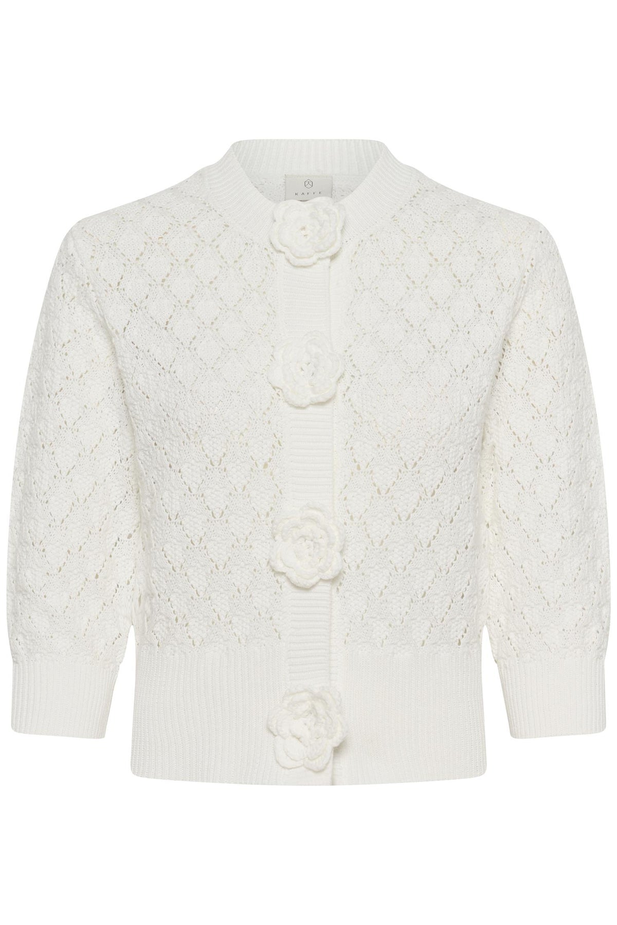 KAkathrine Knit Cardigan White