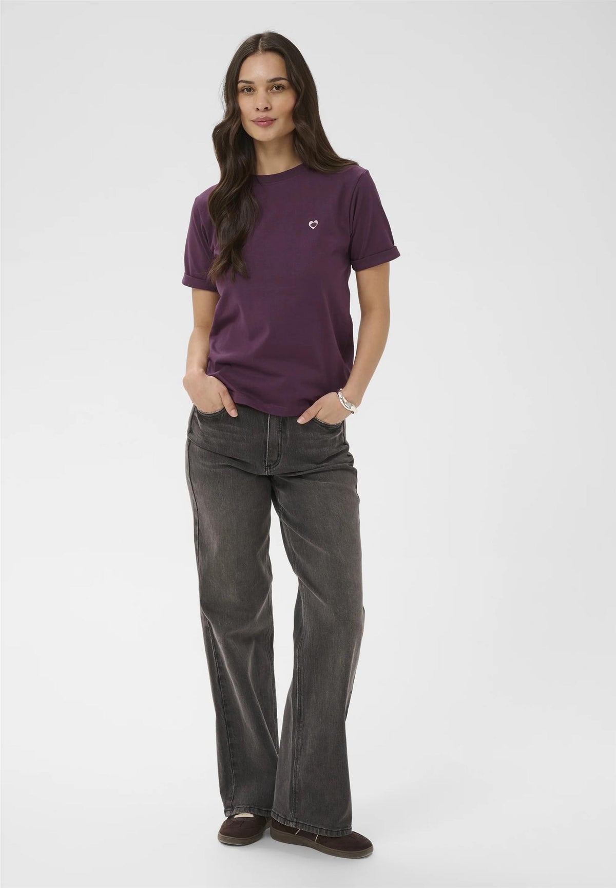 KAheart T-Shirt - Blackberry