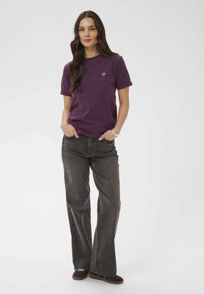 KAheart T-Shirt - Blackberry