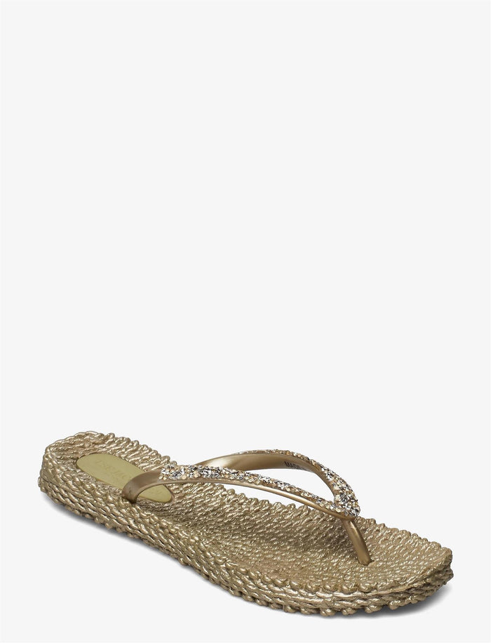 Flip Flop w. Rhinestone Prune