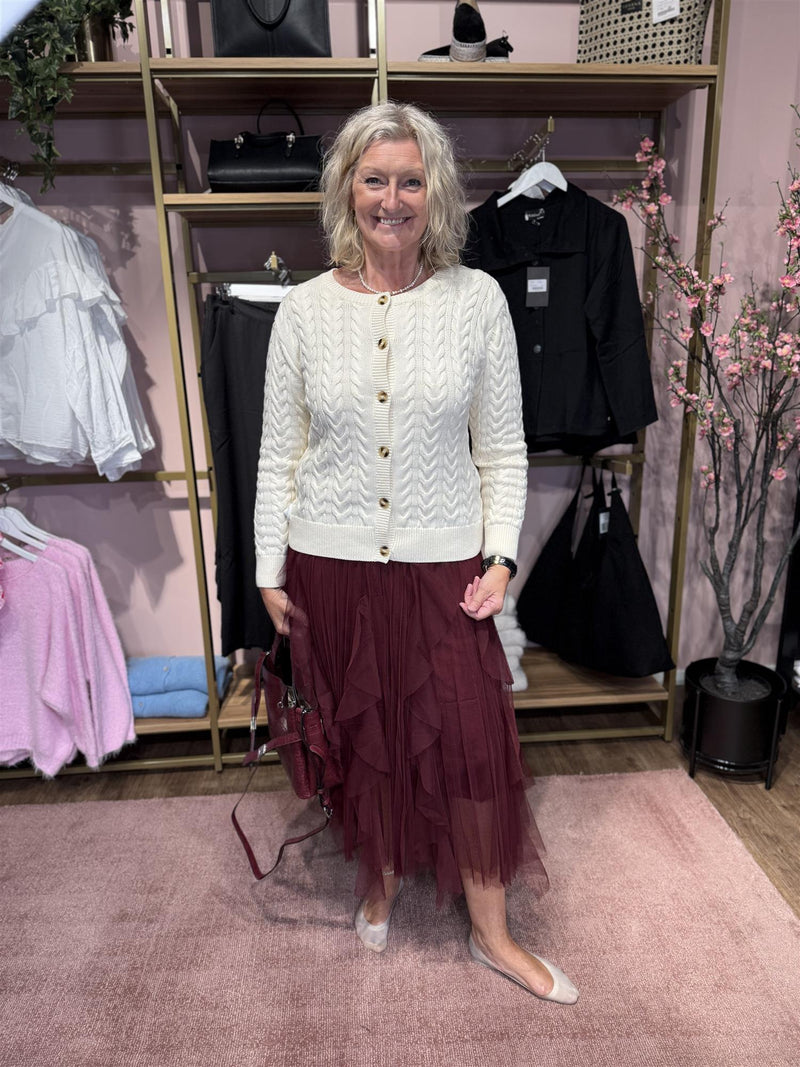 KPHLima Lady Cardigan Buttercreme