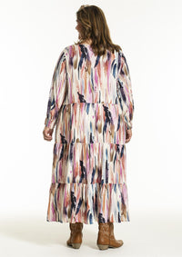 Sussie Long Dress Multi Colour