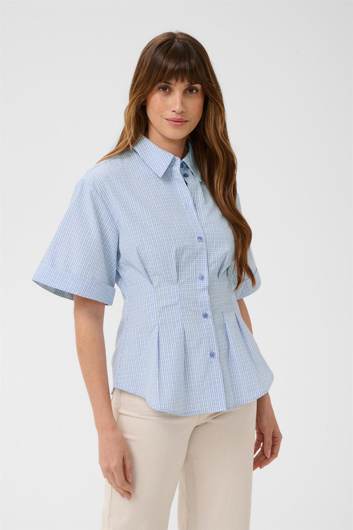 KAlayla Shirt Blue Check