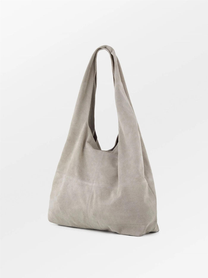 Suede Dalliea Shopper Bag Porpoise Grey