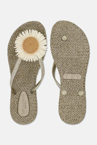 Flip Flop w. Flower Platin