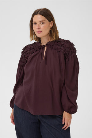 KCnicola Blouse - Fudge