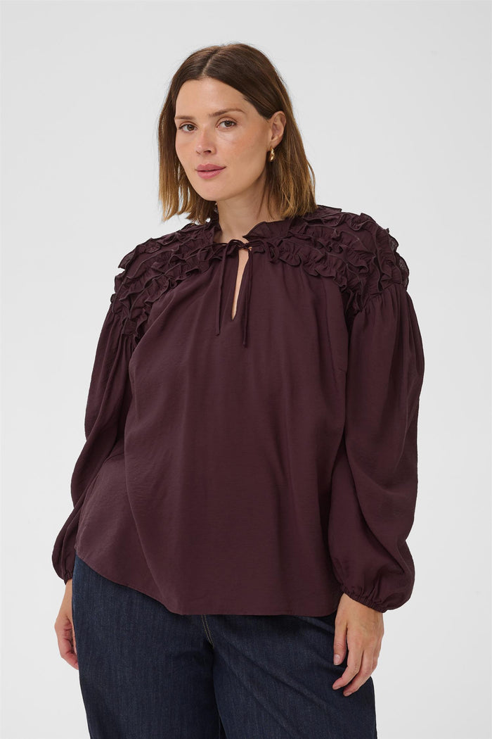 KCnicola Blouse - Fudge