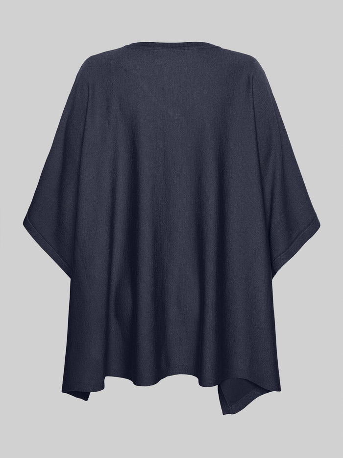 Poncho Midnight Blue