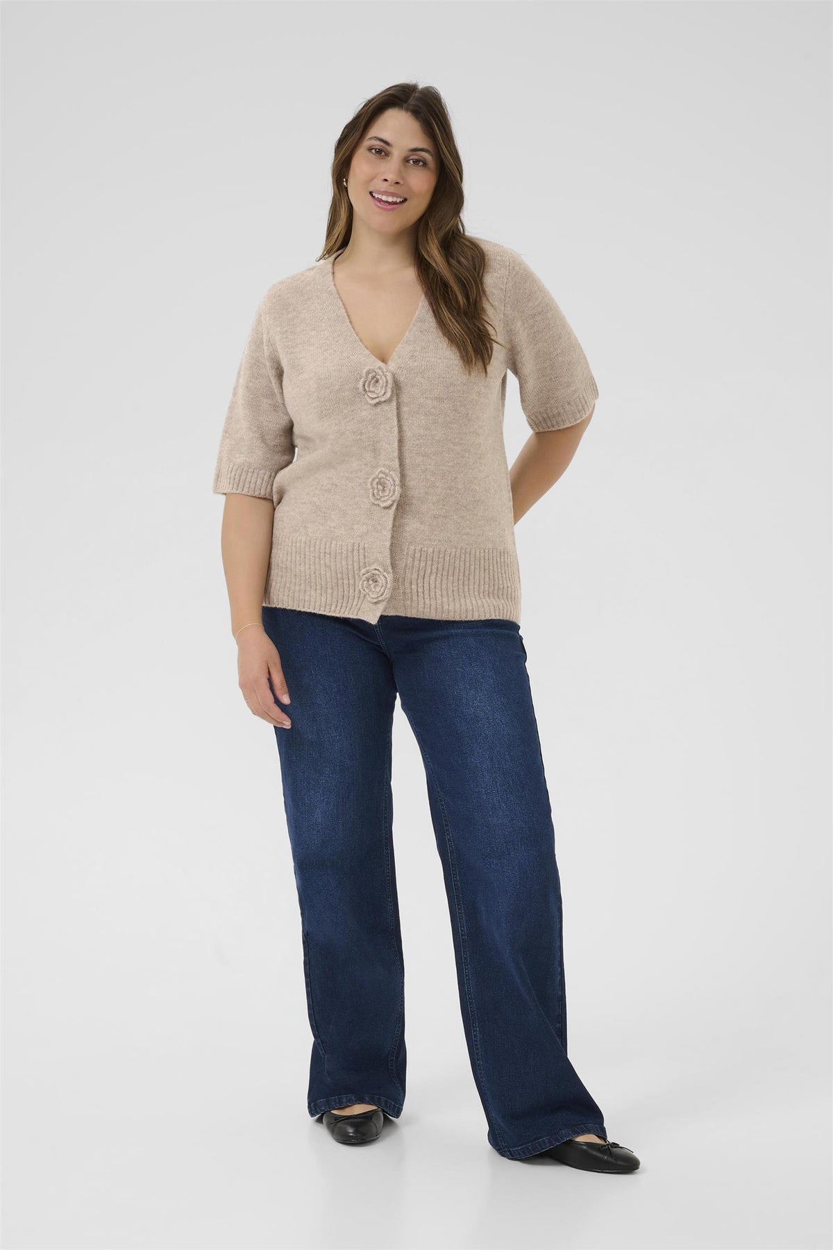 KCrosa Cardigan Feather Grey Melange