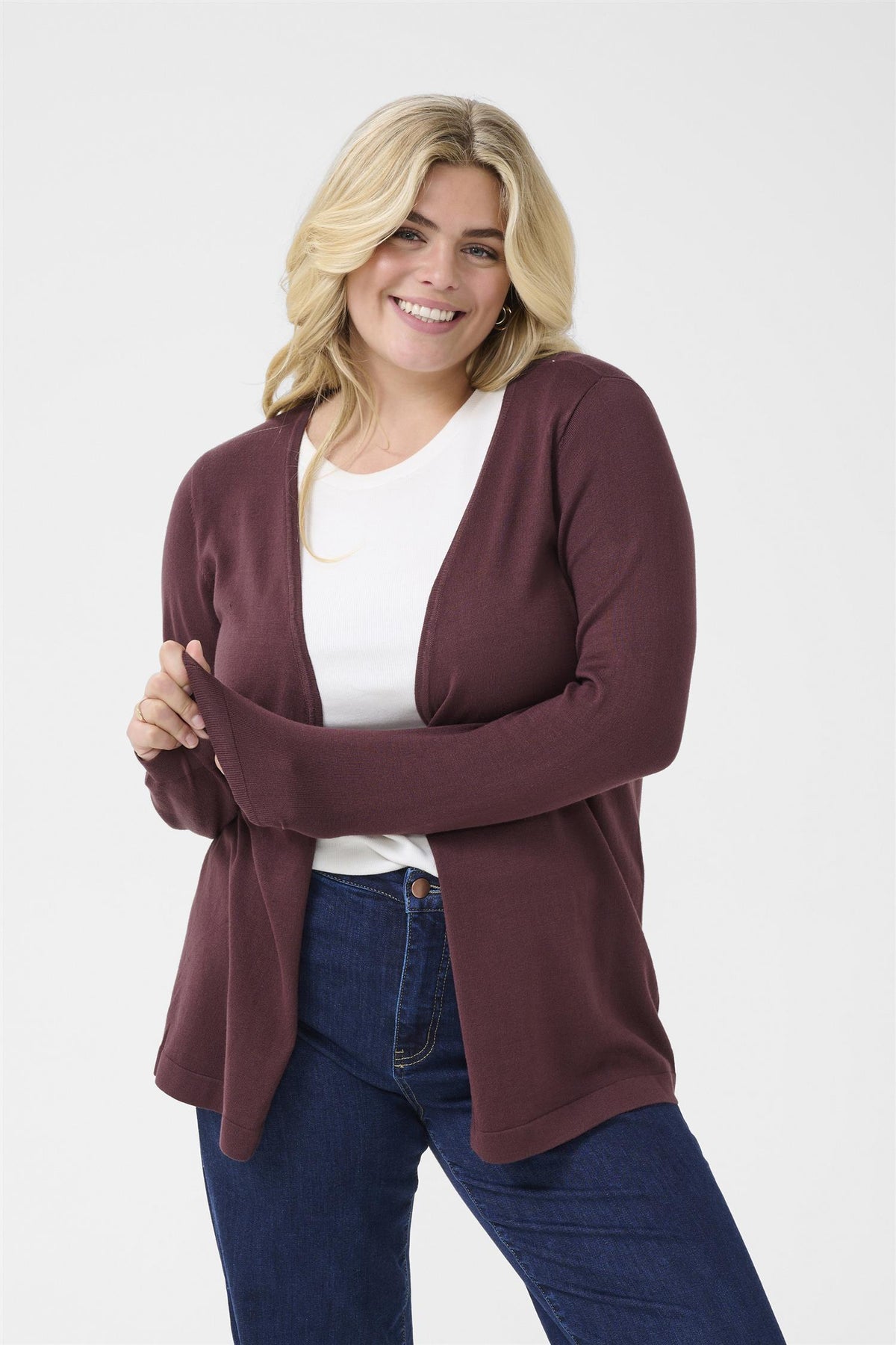KCfarsia Cardigan Fudge