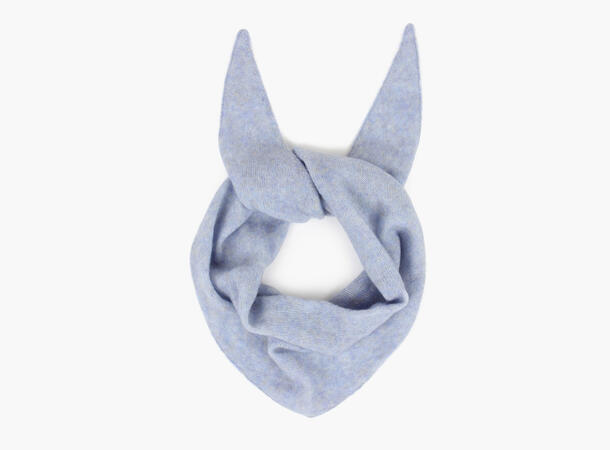 Nohr Triangle Mohair Skjerf Lys blå