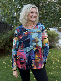 T-shirt Contemprary Night Boats