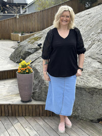 T-skjorte BlondeErm Sort