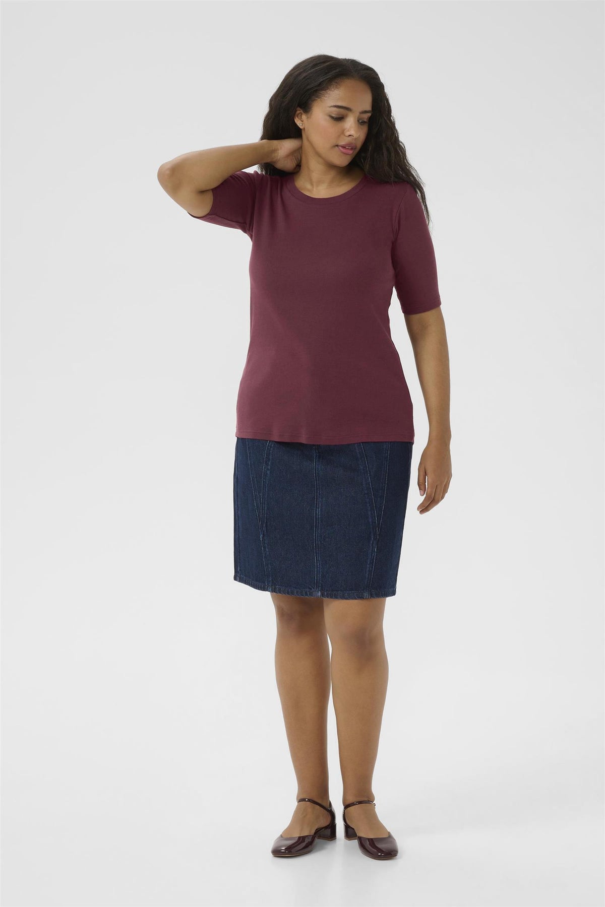 KCcarina T-Shirt Windsor Wine
