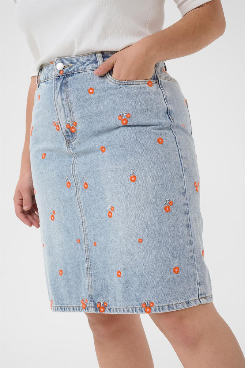 KCbetty Denim Skjørt