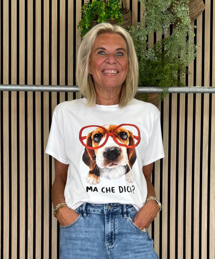 T-skjorte Dogi - Glass