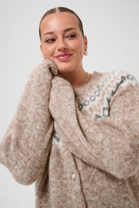 KCbettany Cardigan - Beige Melange