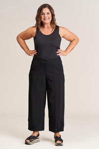 Clara Baggy Pant Sort