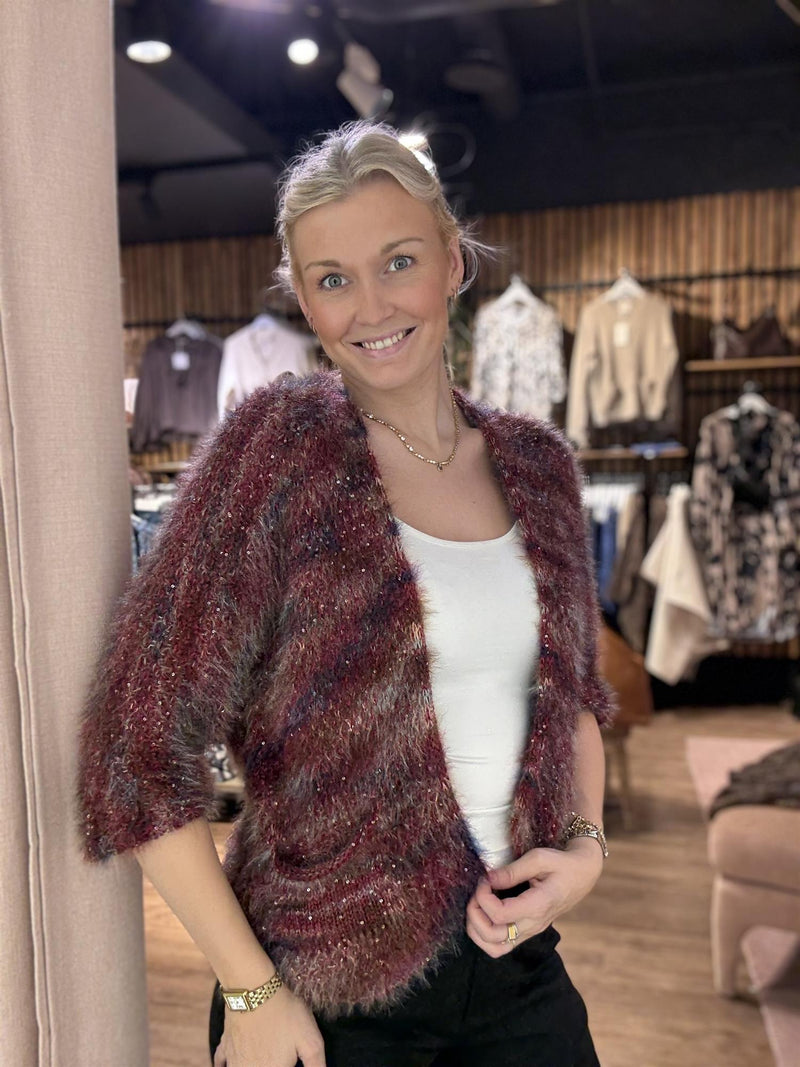 Cardigan Pail Knit Bordeaux