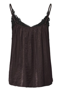 CRAnna Top Chocolate Plum