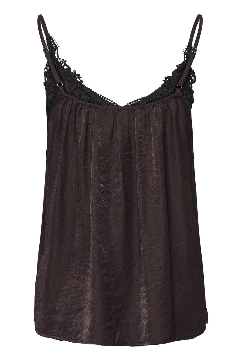 CRAnna Top Chocolate Plum