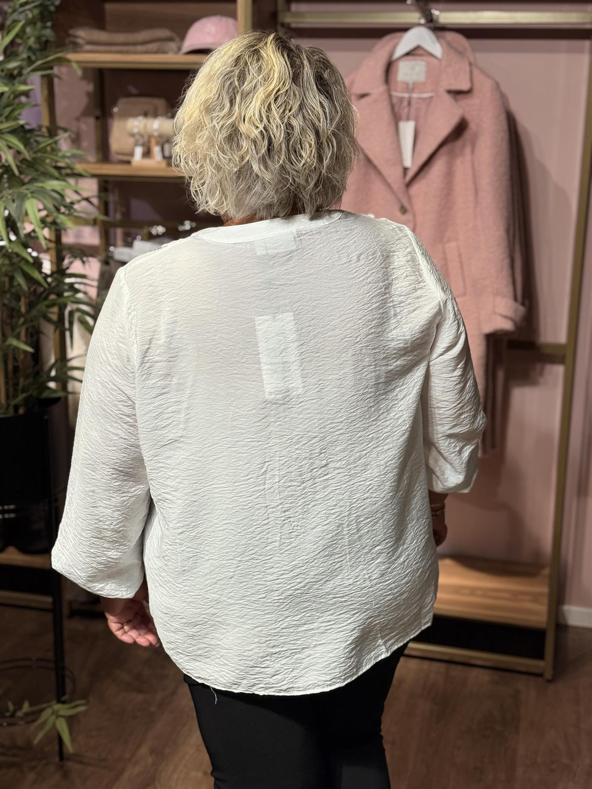 KCgaline Blouse - Chalk