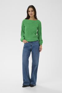 KAkourtney Blouse Bright Green