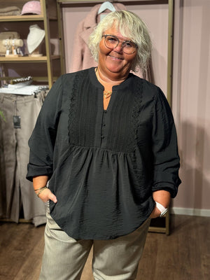 KCgaline Blouse - Black Deep