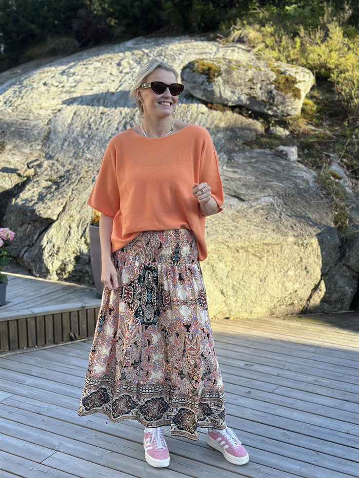 Princess Skirt Nero Print
