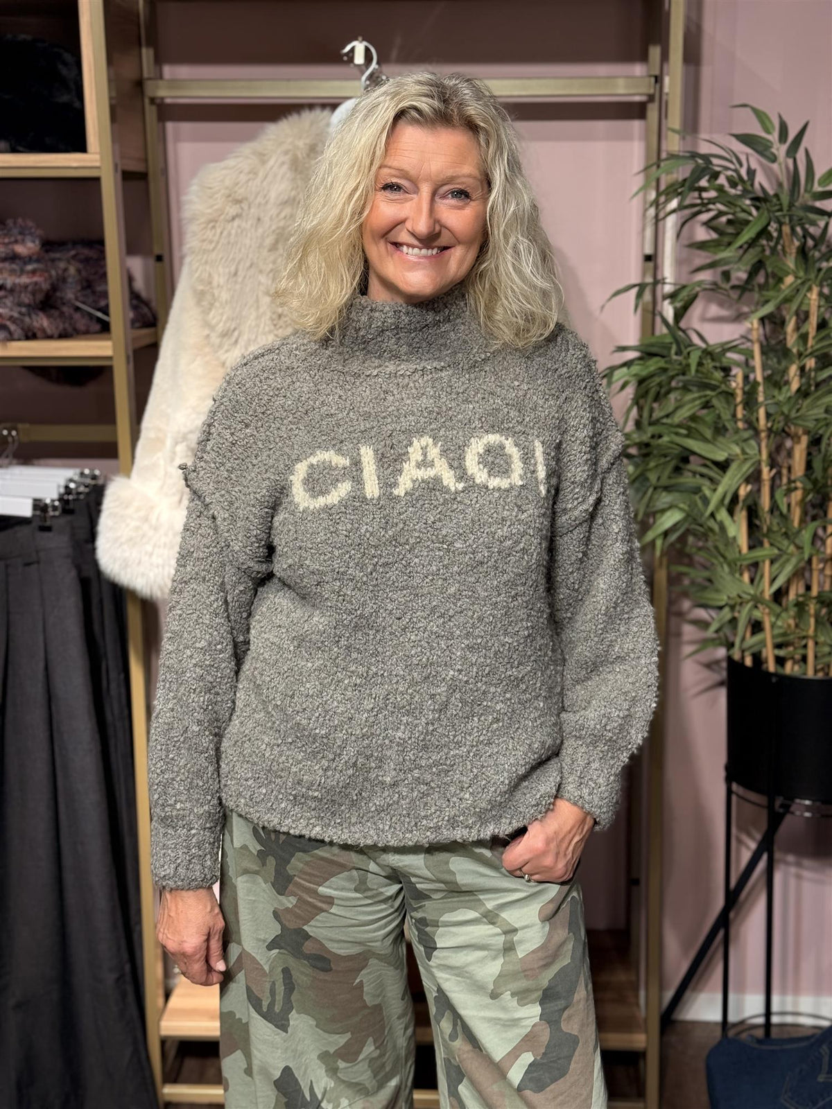 Genser Ciao Knit Turtle Earth