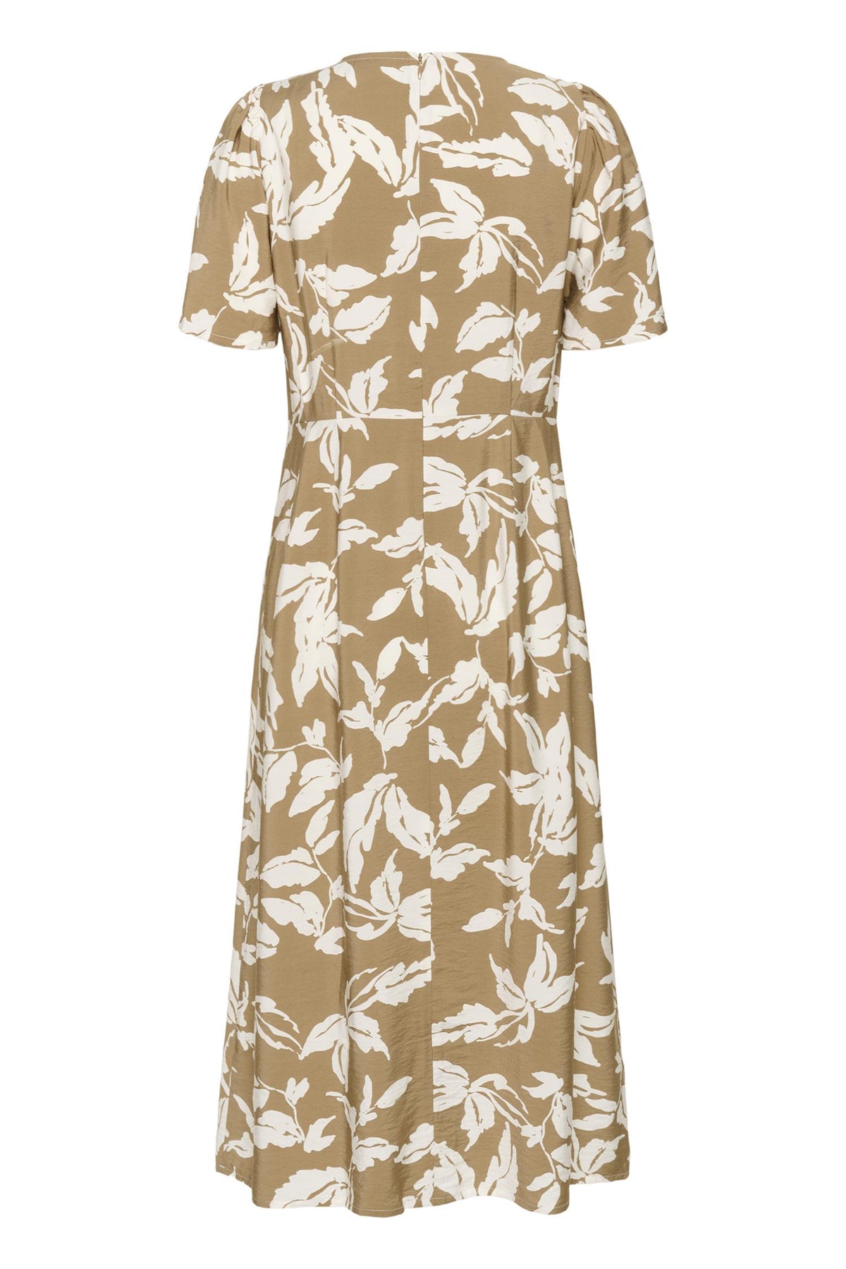 KAmarlo Dress Oak Chalk Leafs