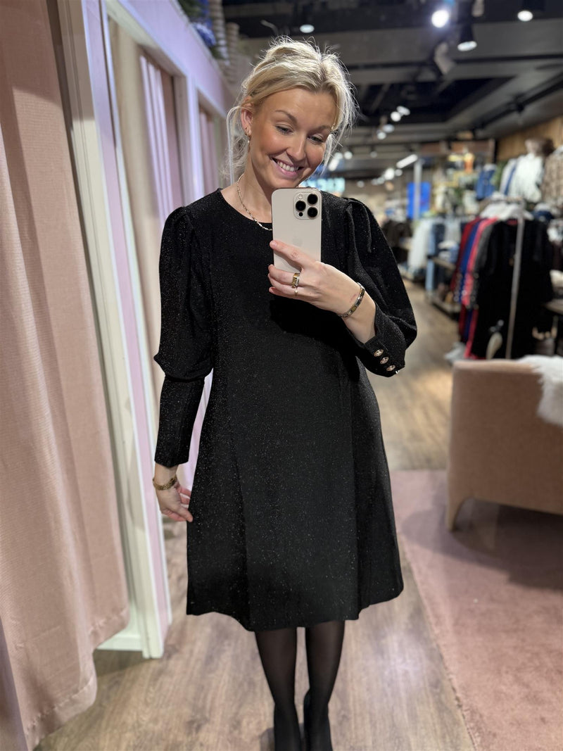 Kjole Tea Lux Black (Glitter)