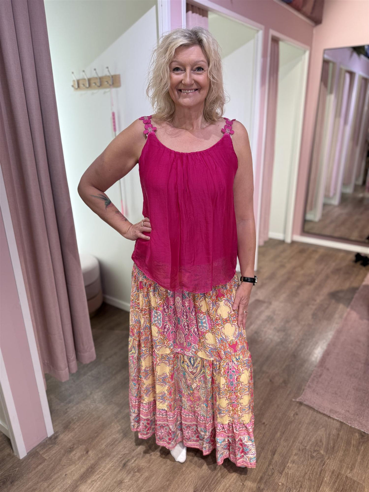 MdcAgnese Top Fuxia